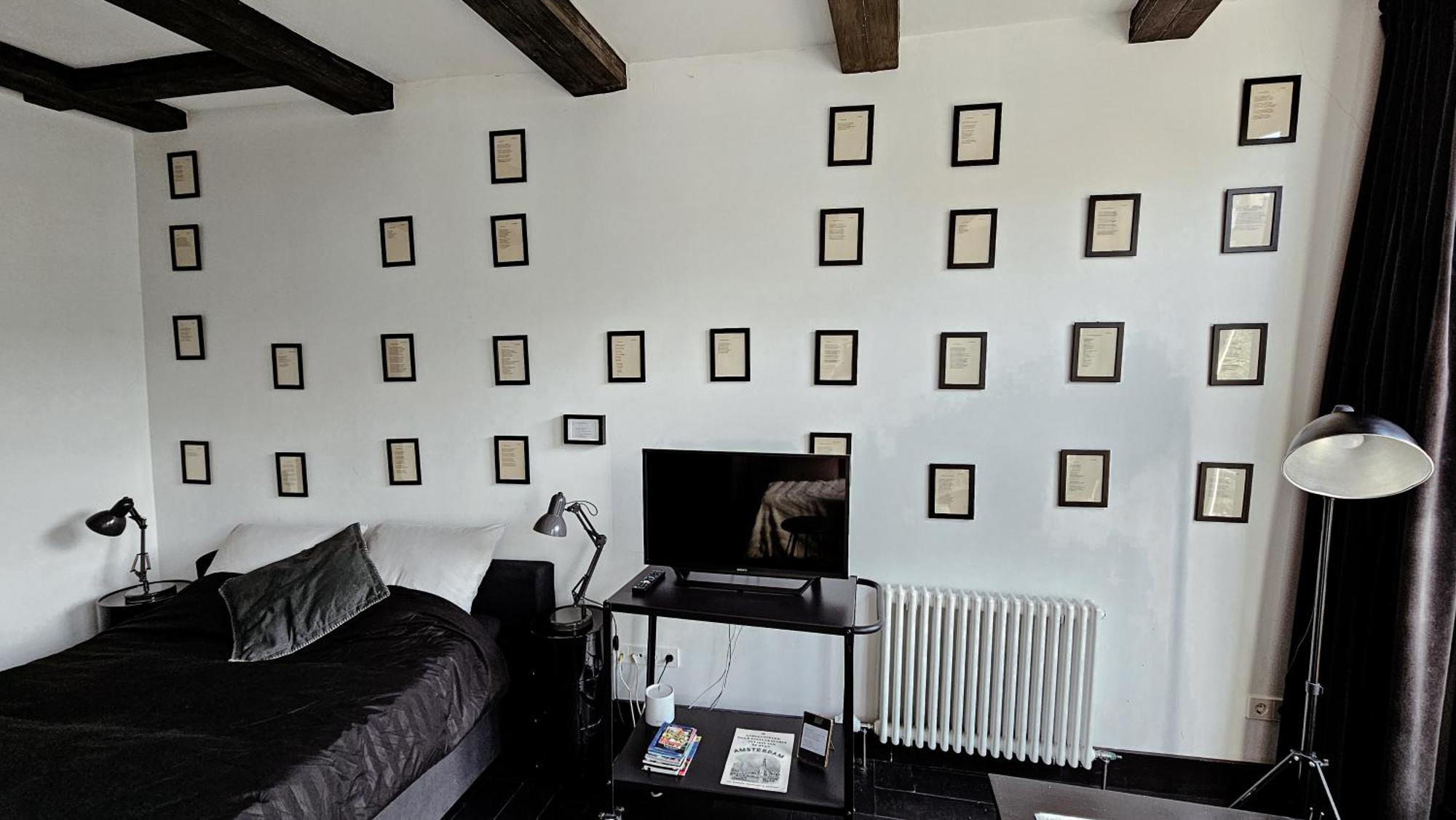 The Black Beauty Private Studio With Canal View From 1799 Amsterdam Exteriér fotografie